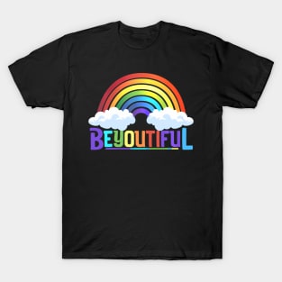 Beyoutiful  LGBT Gay Pride T-Shirt